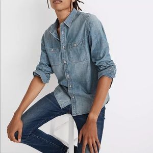 Madewell denim perfect shirt